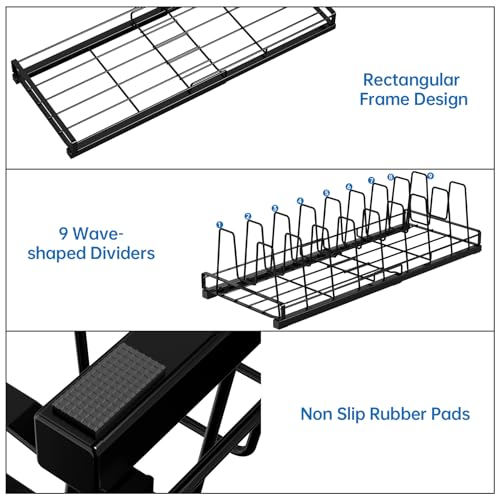 Expandable Food Container Lid Organizer with 9 Adjus | All Products - Image 4
