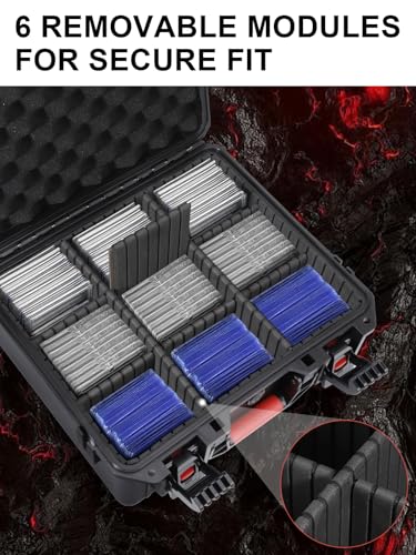 Graded Card Storage Box,Trading Card Storage Box with 6 - Image 6