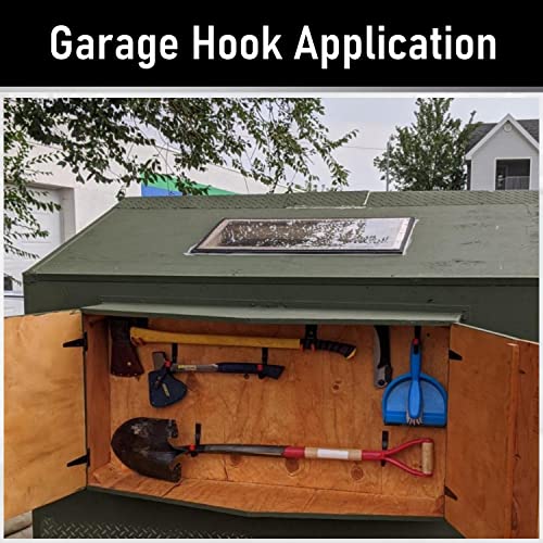 20 Pcs Heavy Duty Garage Storage Utility Hooks, 4.1Inch J - Image 5