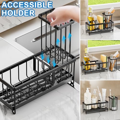 Sponge Holder for Kitchen Sink - Sink Organizer and Caddy - Image 5