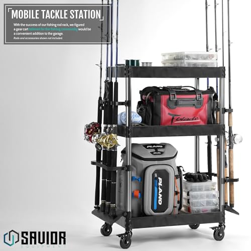 Savior Equipment Mobile Tackle Station 16 Fishing Rod - Image 3