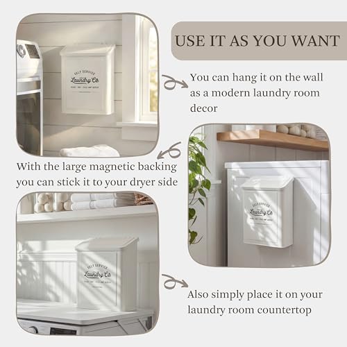 MONJITA Magnetic Lint Bin for Laundry Room, Laundry | All Products - Image 4