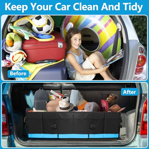 Trunk Organizer for SUV,95L Collapsible Car Storage for Truck - Image 7