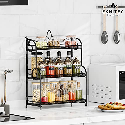 EKNITEY Bathroom Counter Organizer - 3 Tier Spice Rack(No - Image 4