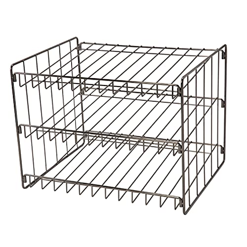 Kitchen Details 3 Tier Stackable Can Rack Organizer, Onyx - Image 2