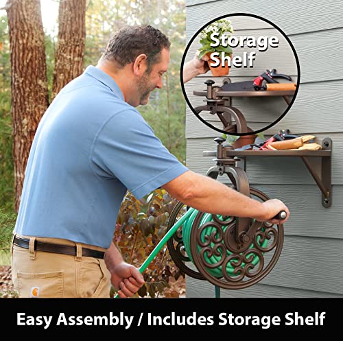 Liberty Garden 710 Navigator Rotating Garden Hose Reel, Holds - Image 6