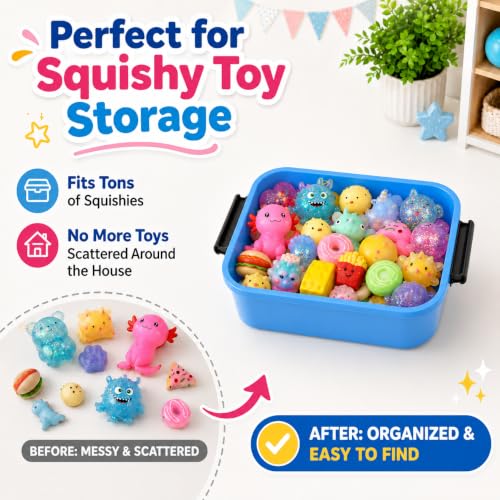 Sensory Bin with Lid for Toddlers 3 Pack 12.8 | Home Organization - Image 5