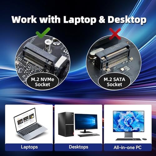 KingSpec SSD 256GB, M.2 NVMe Gen3x4 SSD 2280 - Up to 2400MB/s - Image 4