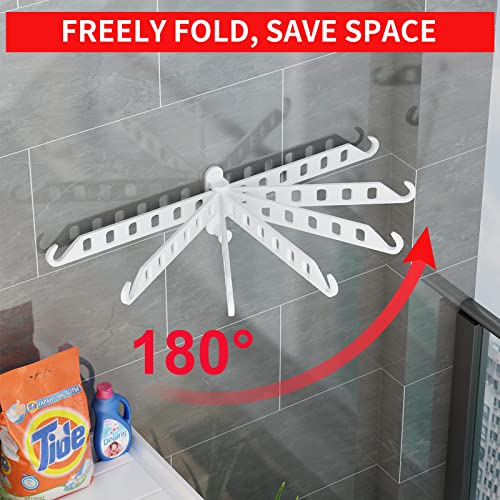 JOOM Clothes Drying Rack Wall Mounted, 13-Inch Foldable Arm - Image 7