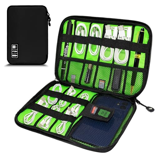 Electronics Organizer,Travel Cord Organizer Pouch - Image 2