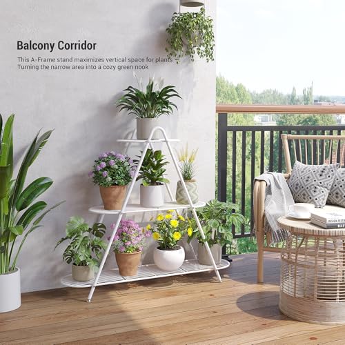 Storage Racks Plant Stand Indoor Outdoor Metal Plant Shoe - Image 7