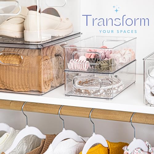 Plastic Food Storage 2 Pack Clear Container Bin with | All Products - Image 7