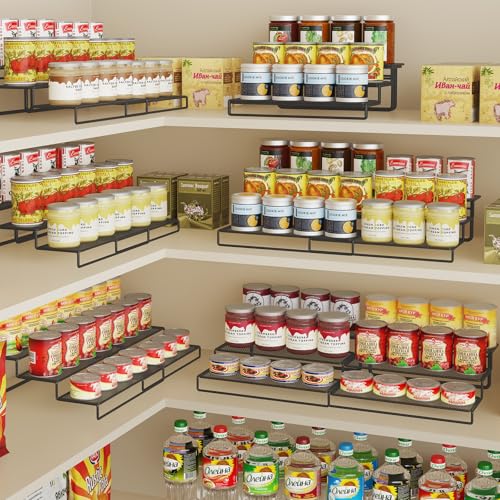 Dmevkic Expandable Can Organizer for Pantry,3-Tier Adjustable Can - Image 7