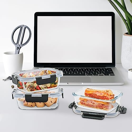 GULFLIN 24-Piece Small Glass Food Storage Containers with Lids - Image 7