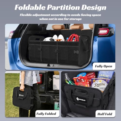 Trunk Organizer for SUV - 105L Collapsible Sturdy Car - Image 7