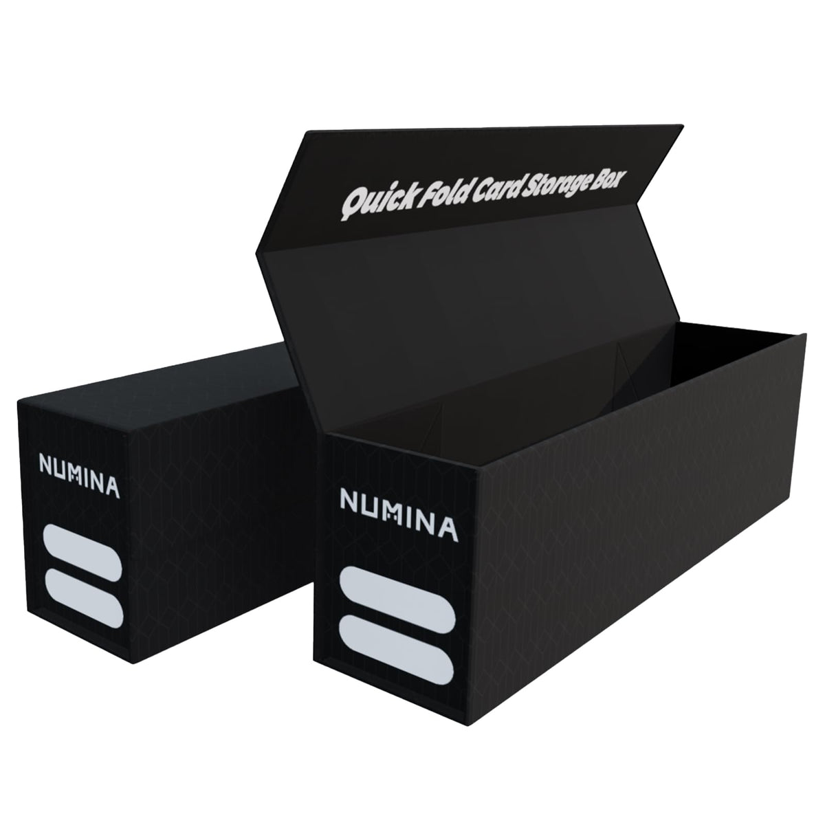 NUMINA 2 Pack Card Storage Boxes with Magnetic Flip-Top - Image 1