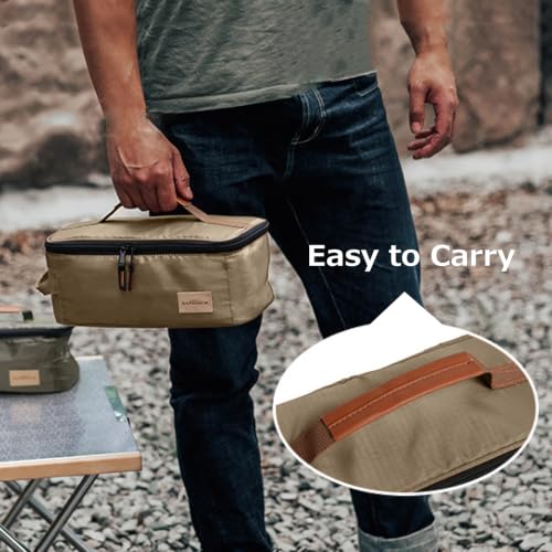 Camping Travel Cooking Utensils Organizer Bag Cookware - Image 7