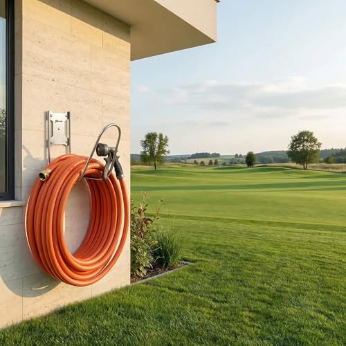 JBscoop Large Stainless Steel Hose Holder, Heavy Duty Hose - Image 4