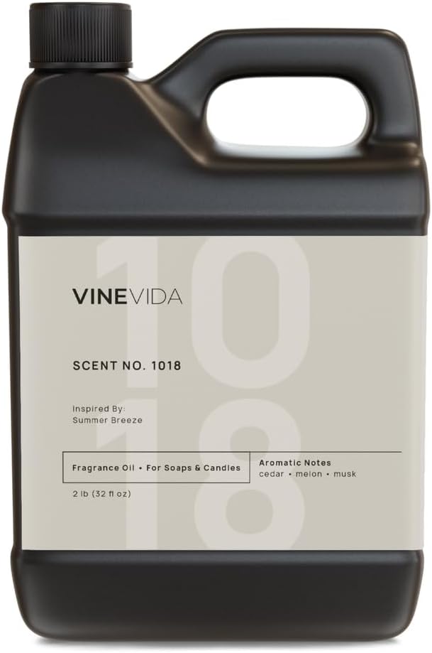 VINEVIDA [32oz] Scent No.1018 Fragrance Oil for Candle Making and Soap Making - Premium Candle Scents for Soy Candles