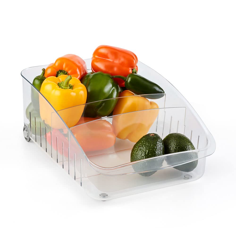 YouCopia RollOut Fridge Drawer 6", BPA-Free Clear Ro | All Products - Image 1