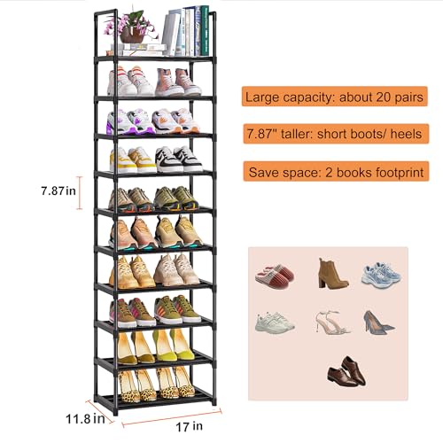Shoe Rack - Sturdy Metal Shoes Storage Organizer | Home Organization - Image 4