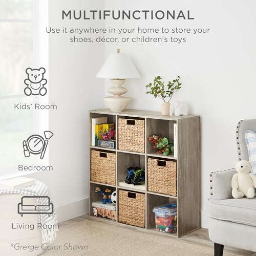 Best Choice Products Kids Bookcase 9-Cube Storage | Home Organization - Image 4