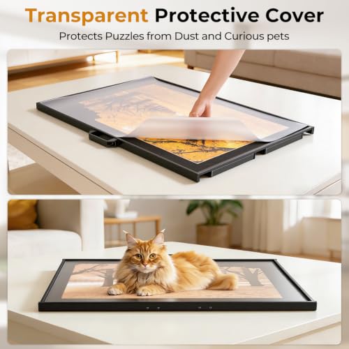 1500 Piece Metal Puzzle Board, Stable Rotation While Tilted - Image 7