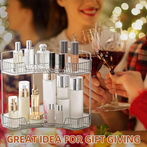 YCIA&DONE Corner Bathroom Counter Organizer, Makeup Organizer - Image 7