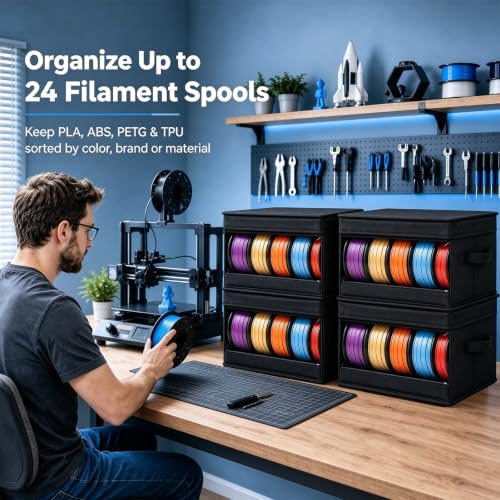 3D Printer Filament Storage Box, 4 Pack Filament Dry | All Products - Image 6