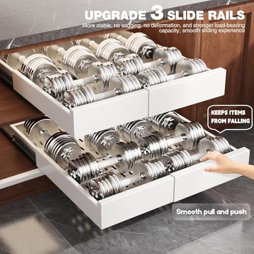 Pull Out Cabinet Organizer,4-Side Expandable to Maximize - Image 6