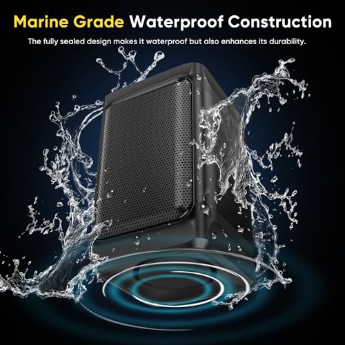 Saiyin Outdoor Indoor Speakers, 6Ω Wall Speakers for Patio Garage - Image 4