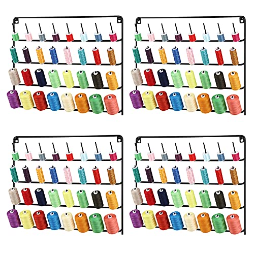 4 Pack Sewing & Embroidery Thread Rack Wall-Mounted Thread - Image 2