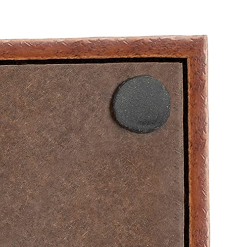 Kate and Laurel Lipton Decorative Wooden Tray with Metal Gold - Image 5