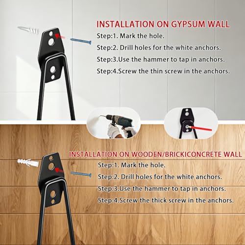 6 Pack Garage Hooks Heavy Duty with Anti-Slip Coating | Garage Storage - Image 8