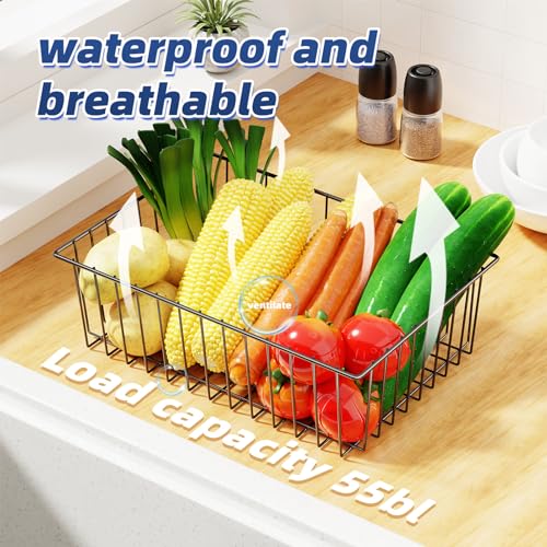 Simple Trending 6 Pack Large Metal Wire Baskets for | All Products - Image 6