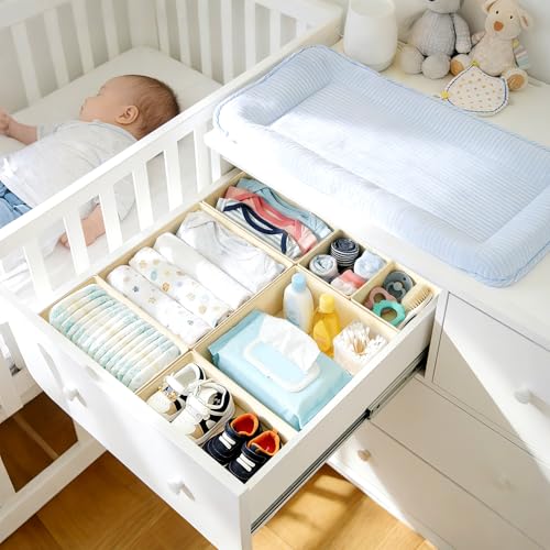 DIMJ Drawer Organizer Clothes - 20 Pack Closet Drawer Organizer - Image 4