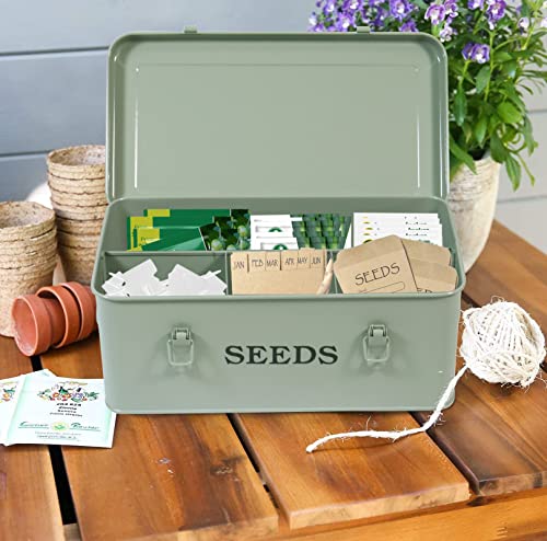 Seed Storage, Metal Seed Box - Image 6