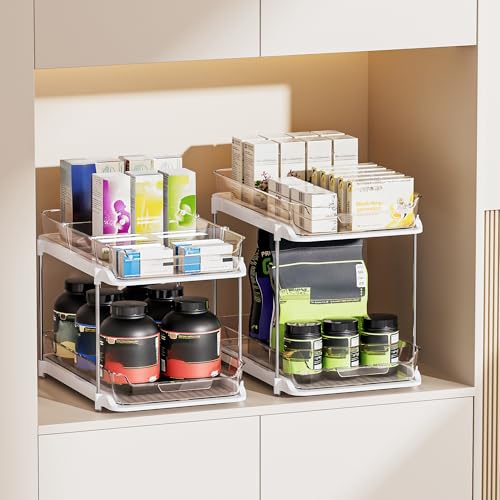 Delamu 2-Tier Multi-Purpose Bathroom Under Sink Orga | Home Organizati - Image 7