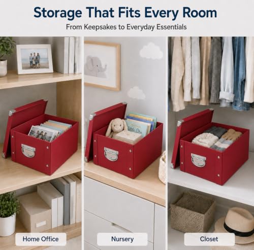 GUOZI Collapsible Storage Box, Decorative Memory Box - Image 6