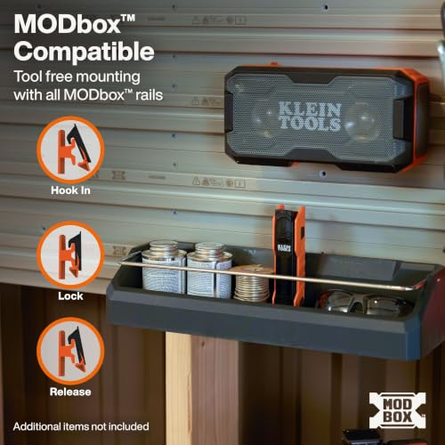Klein Tools 54863MB MODbox Wall Narrow Shelf, Modular Tool - Image 4