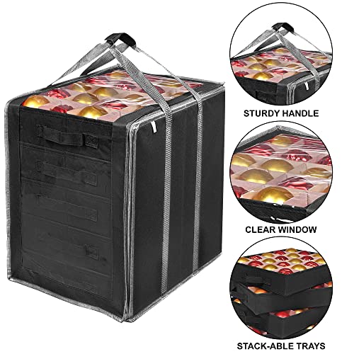 Christmas Ornament Storage Boxes with Dividers - 5 | Home Organization - Image 6