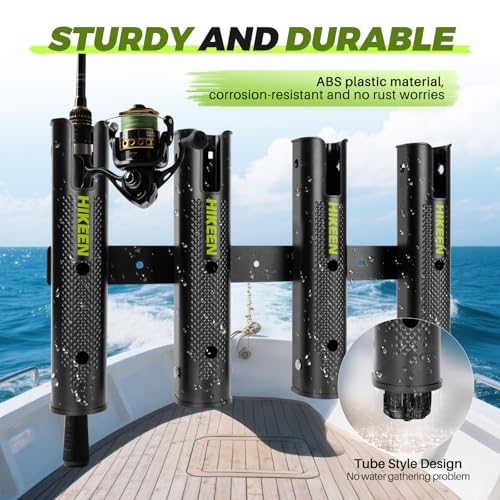 Hikeen Adjustable Fishing Rod Holder, 4 Tube Fishing Pole - Image 4