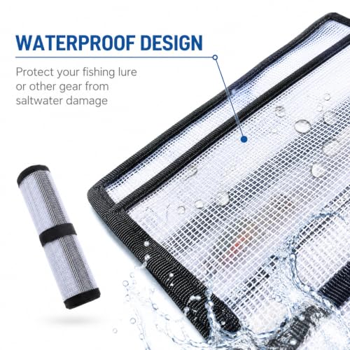 4Pcs Roll Up Fishing Lure Wraps Set with PVC Protective Cover - Image 5