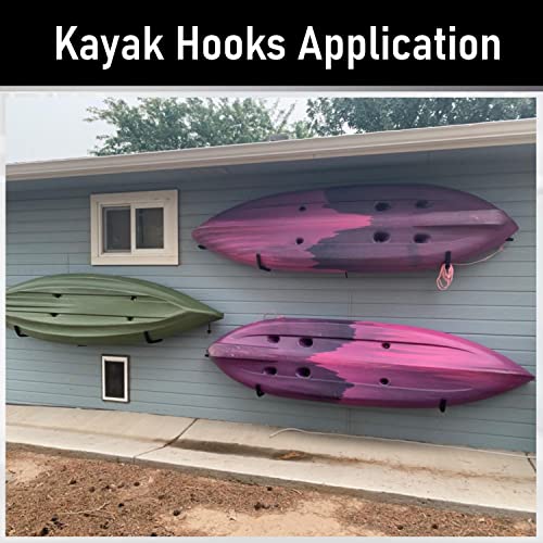 Kayak Storage Hook, Heavy Duty Steel Kayak Storage Rack - Image 6