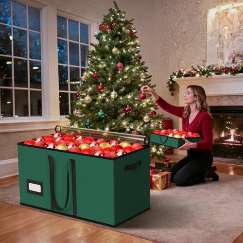 Christmas Ornament Storage Box Store 128-3" Ornaments - Image 3