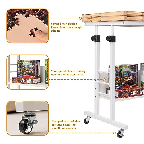 Tektalk 2000 Piece Foldable Puzzle Board with Height - Image 7