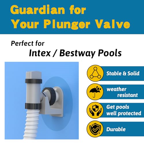 2Pcs Swimming Pool Pipe Holders, Above Ground Plunger Valves - Image 5