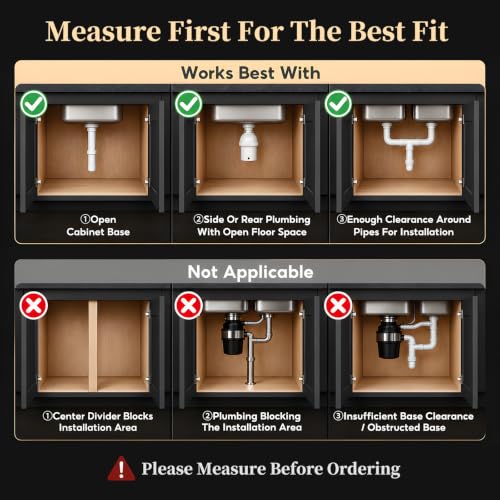Under Sink Organizer, 2-Tier Slide Out kitchen Storage Metal - Image 4