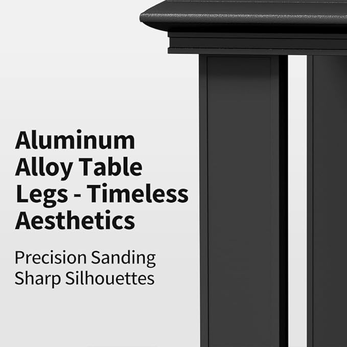 Tall Plant Stand Indoor, Modern Black Aluminum Alloy Plant Shelf, Corner Flower Pot Holder Organizer for Living Room, Balcony, Patio, Garden (L15.8 x W23.6 x H27.6 inch)