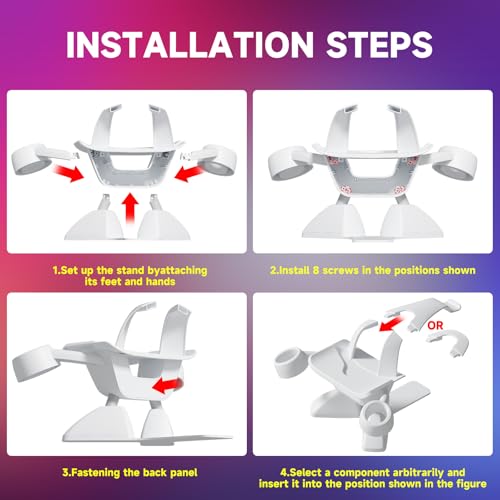 VR Stand, All-in-One Display Holder VR Headset & Controller Stand - Image 6